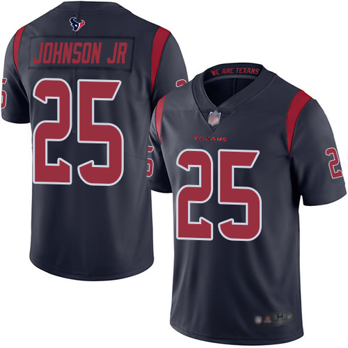 Houston Texans Limited Navy Blue Men Duke Johnson Jr Jersey NFL Football #25 Rush Vapor Untouchable->houston texans->NFL Jersey